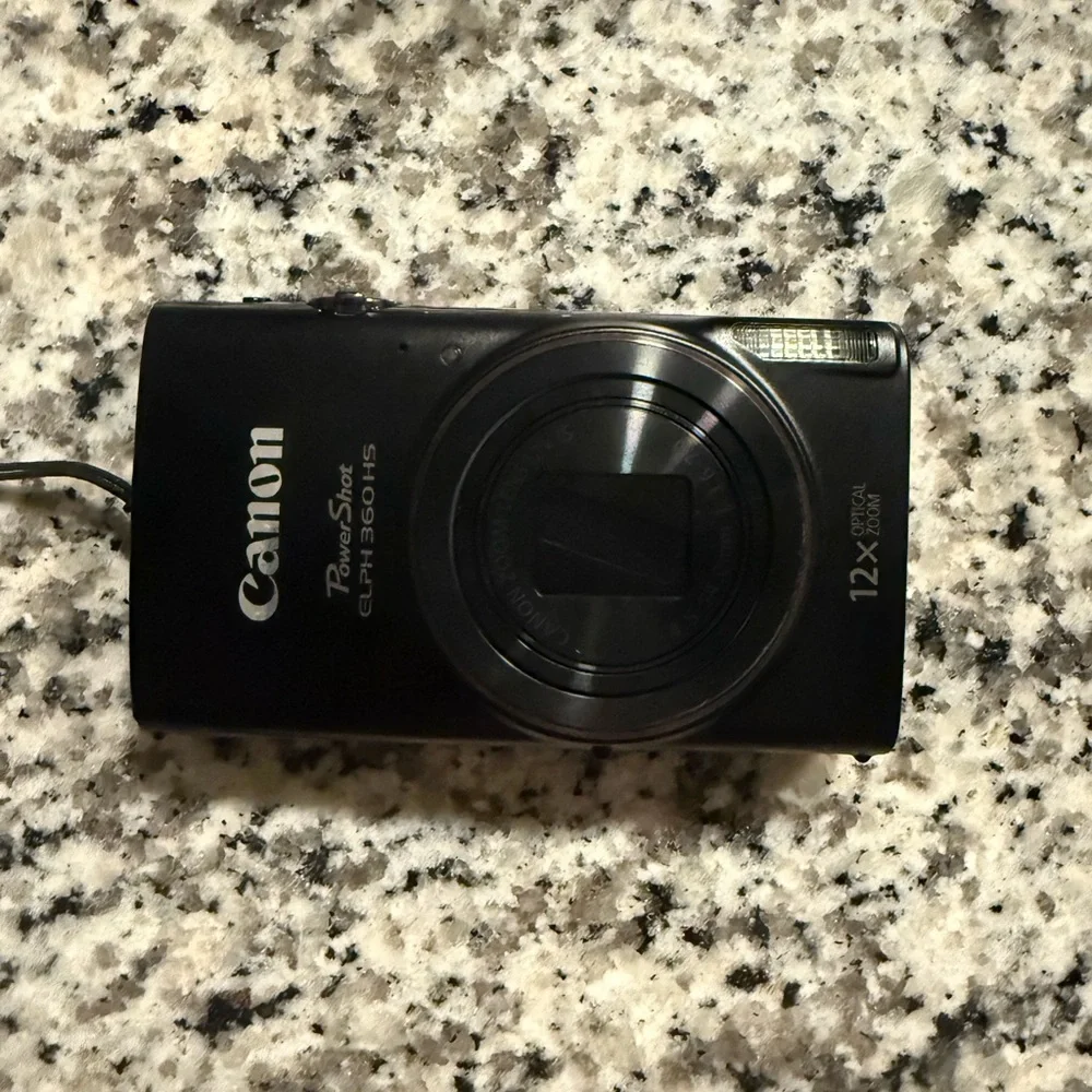 Canon PowerShot Black Compact Camera